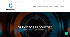 Desktop Screenshot of gravideo.com.br